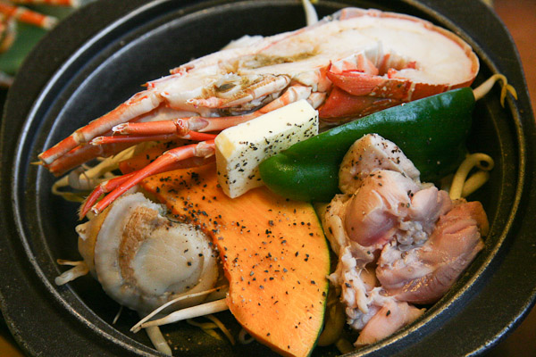 お膳, 海鮮鍋, 鍋, 料理